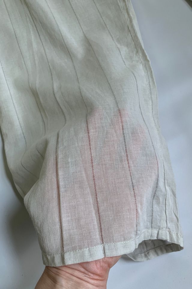 Vintage Semi Sheer Drawstring Waist Pants Selected by SharpLilTeeth #1