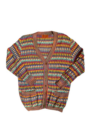 Vintage Missoni Knit Cardigan Selected by SharpLilTeeth