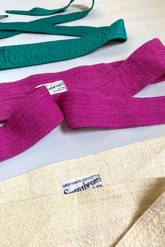 Vintage 1980s Tie On Sash Belts Selected by SharpLilTeeth #2