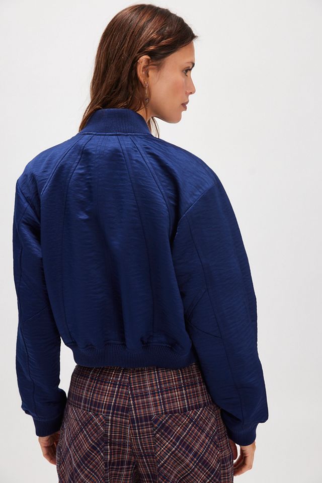 Ellie Satin Bomber #1