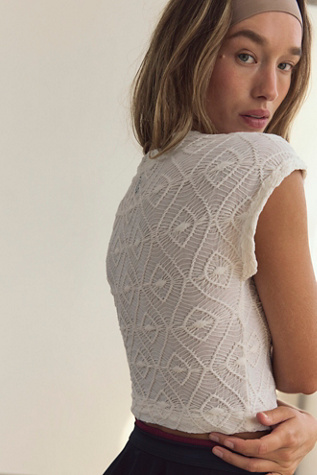 Devoted Crochet Tee - thumbnail 3