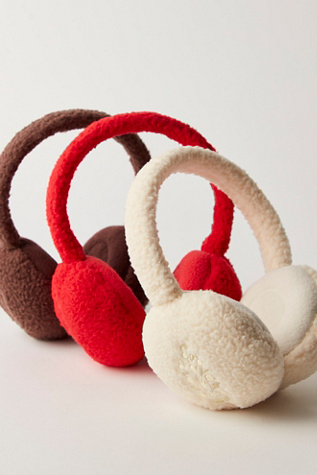 Double Diamond Fleece Ear Warmers