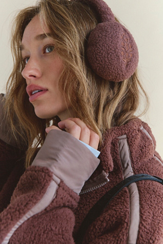 Double Diamond Fleece Ear Warmers