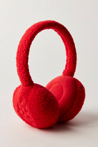 Double Diamond Fleece Ear Warmers