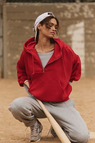 On A Cloud Half Zip Hoodie