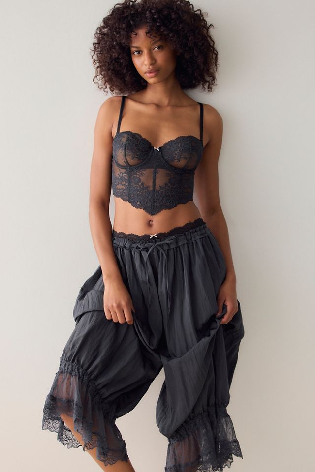 Skarlett Blue Captivate Lace Cropped Corset Cami #2