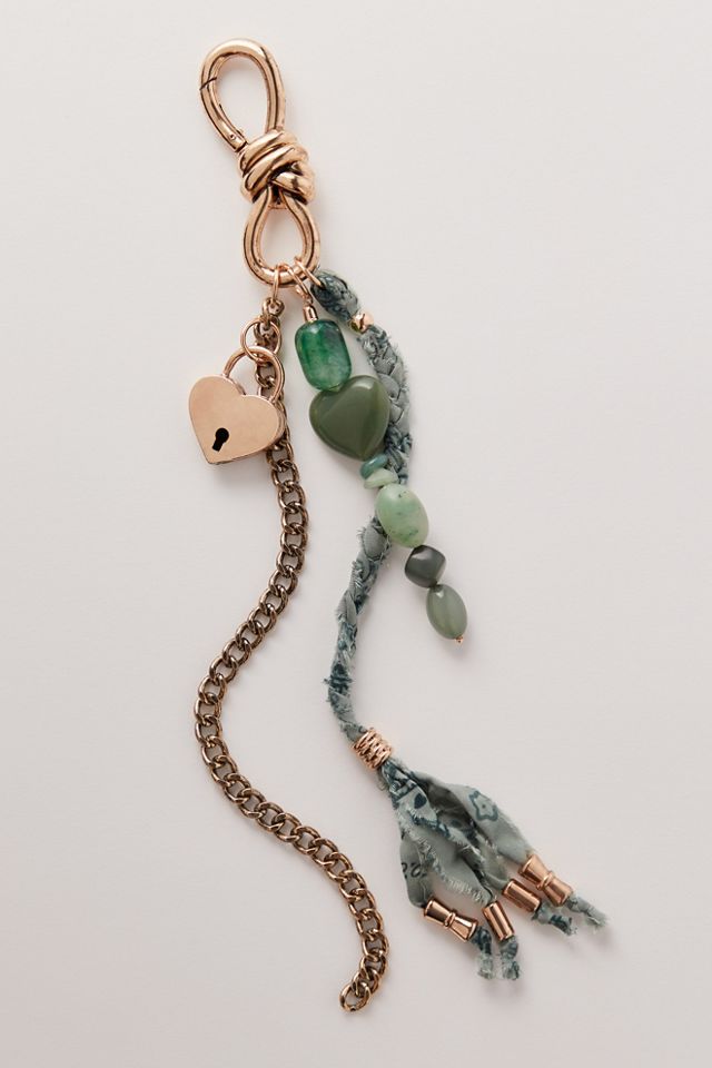 Semi Precious Charmed Strand Bag Charm #2