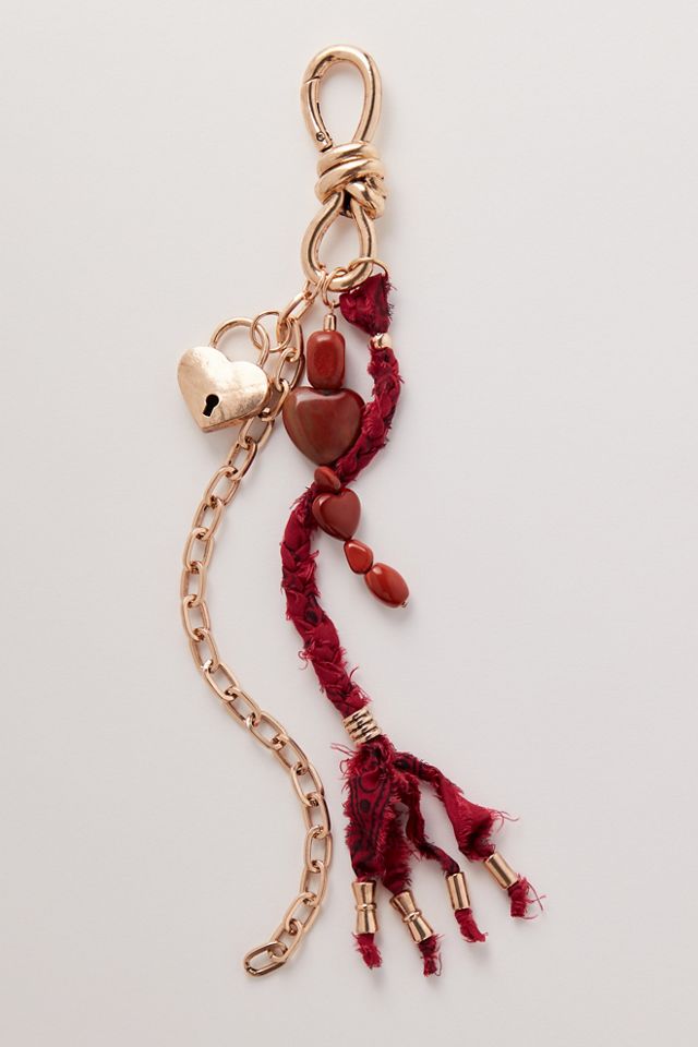 Semi Precious Charmed Strand Bag Charm #1