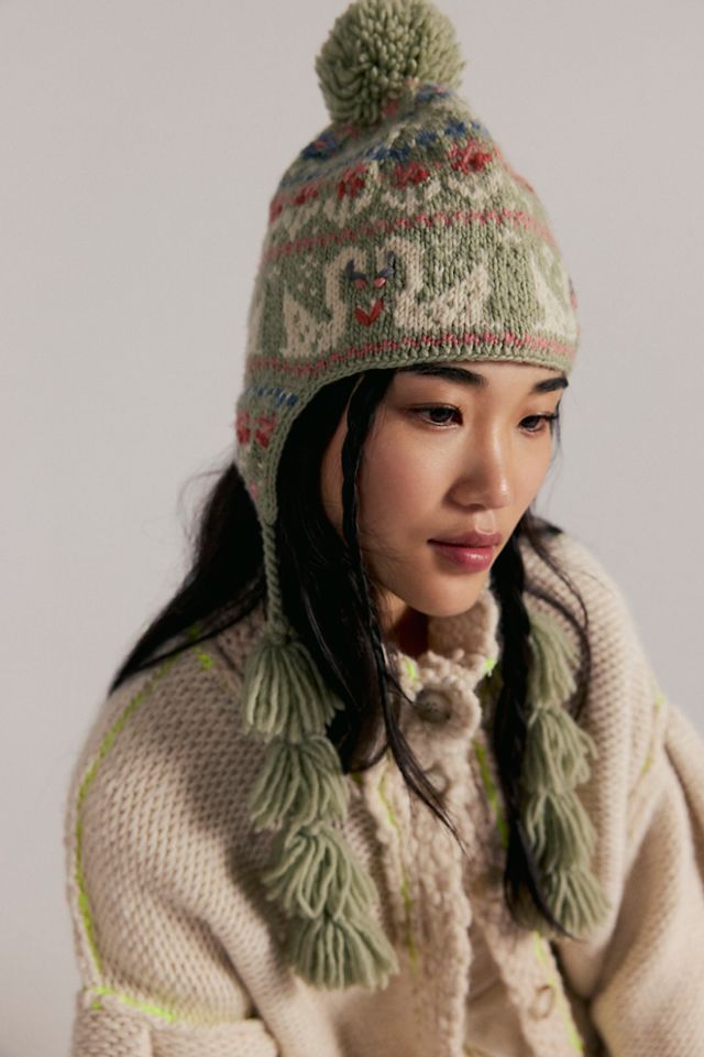 Swan Earflap Trapper Hat #1