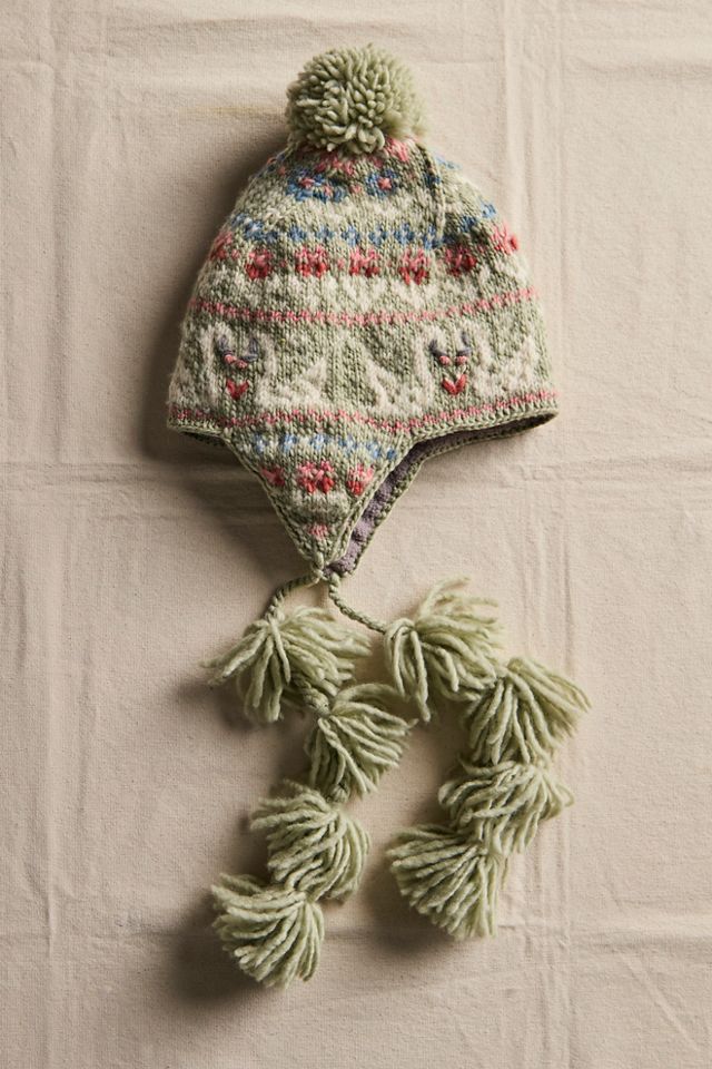 Swan Earflap Trapper Hat #2