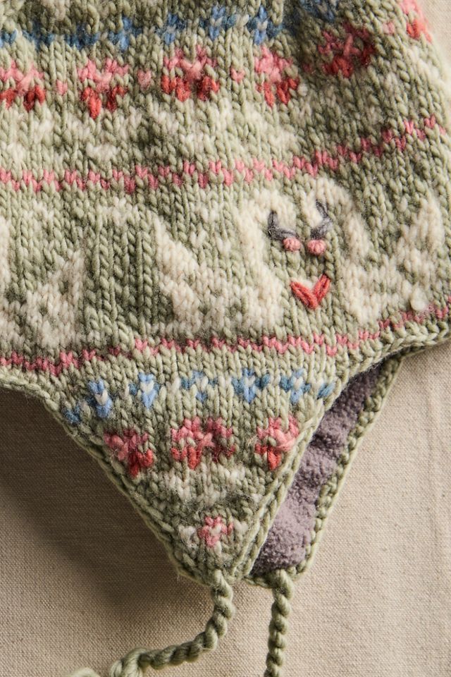 Swan Earflap Trapper Hat #3