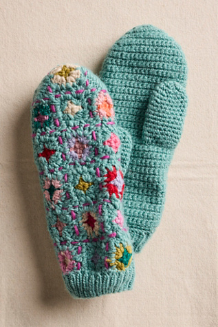 Minuscules Moufles en Crochet