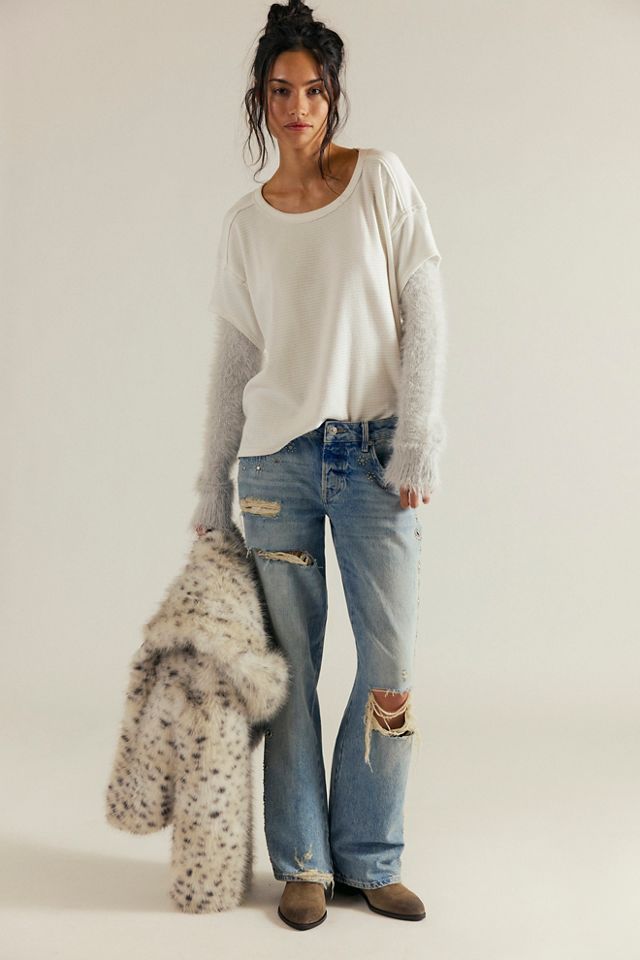 We The Free Luxe Cuff Long Sleeve Top #2
