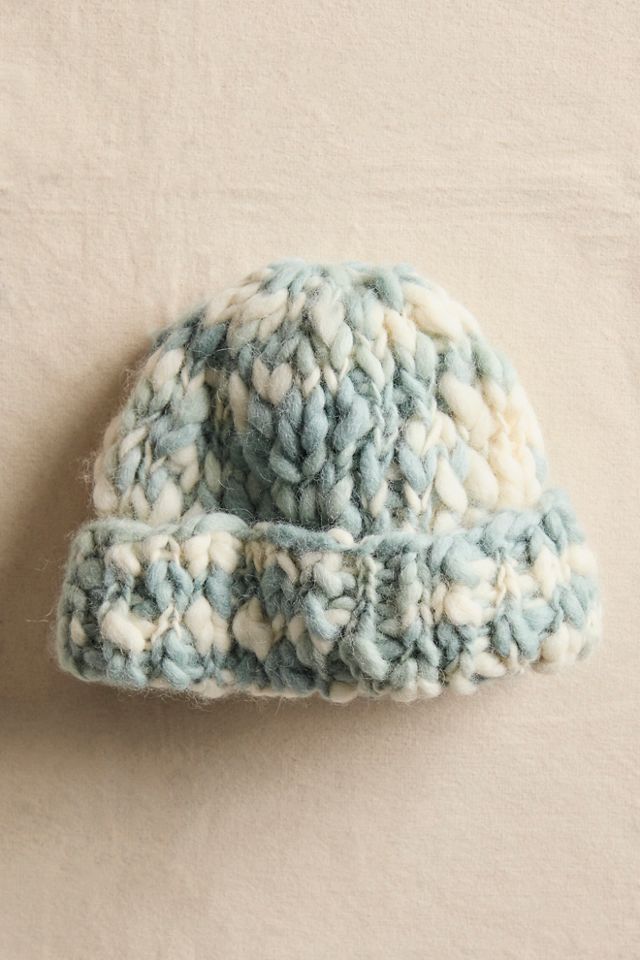 Chapeau de pêcheur en tricot épais #3