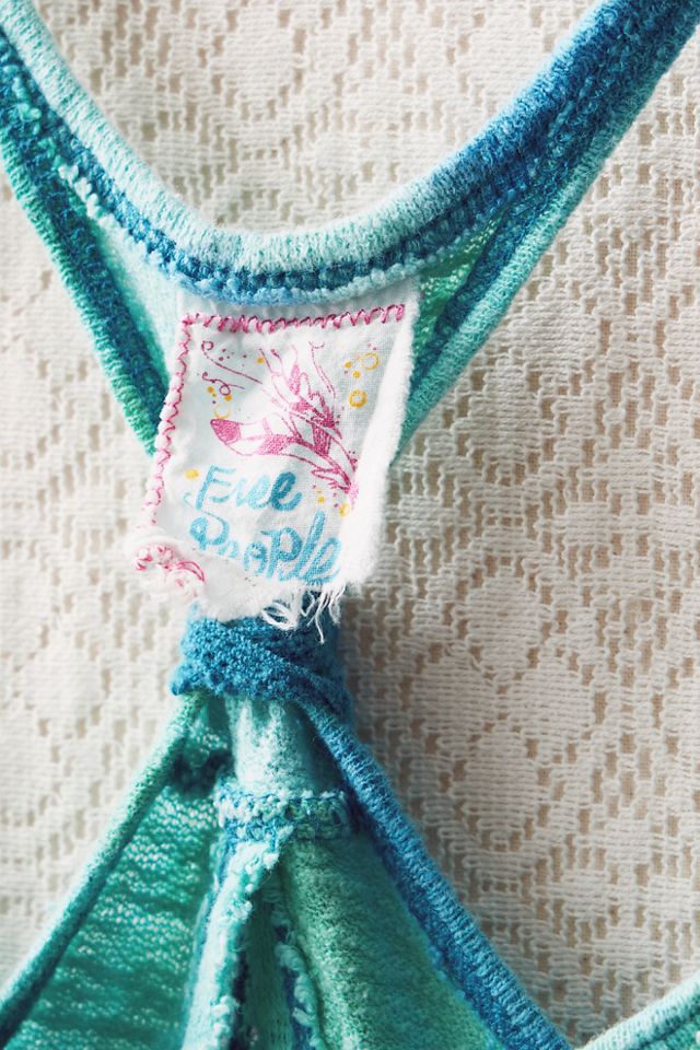 FP MART: Vintage: The Originals Cropped Tie Dyed Grommet Tank #3