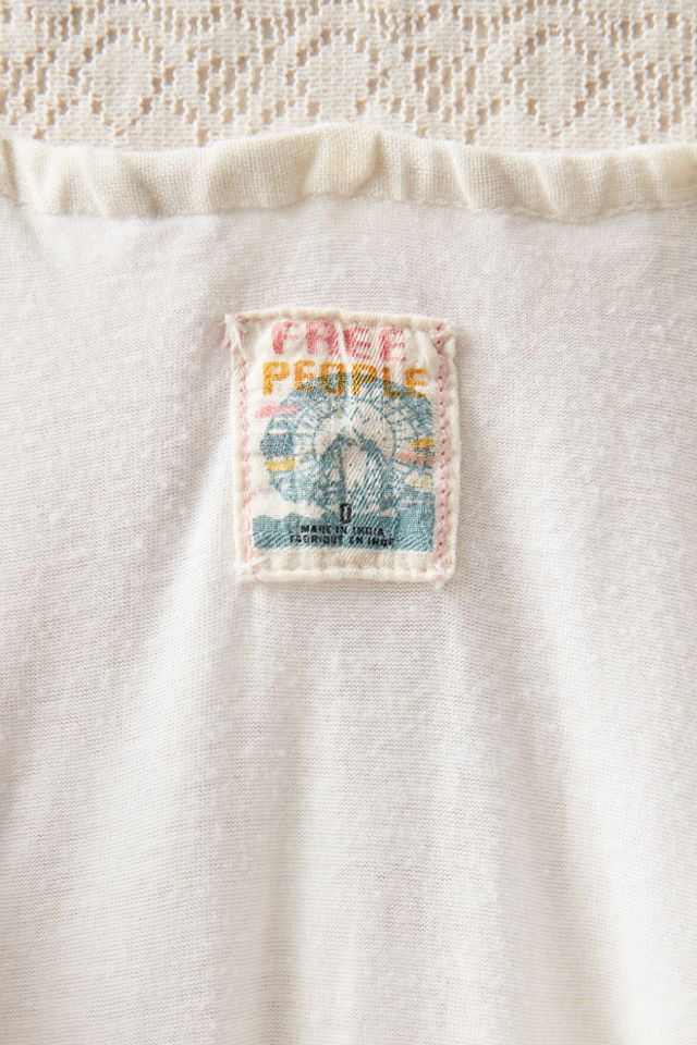 FP MART: Vintage: The Originals Linen Lace Mini Dress #3