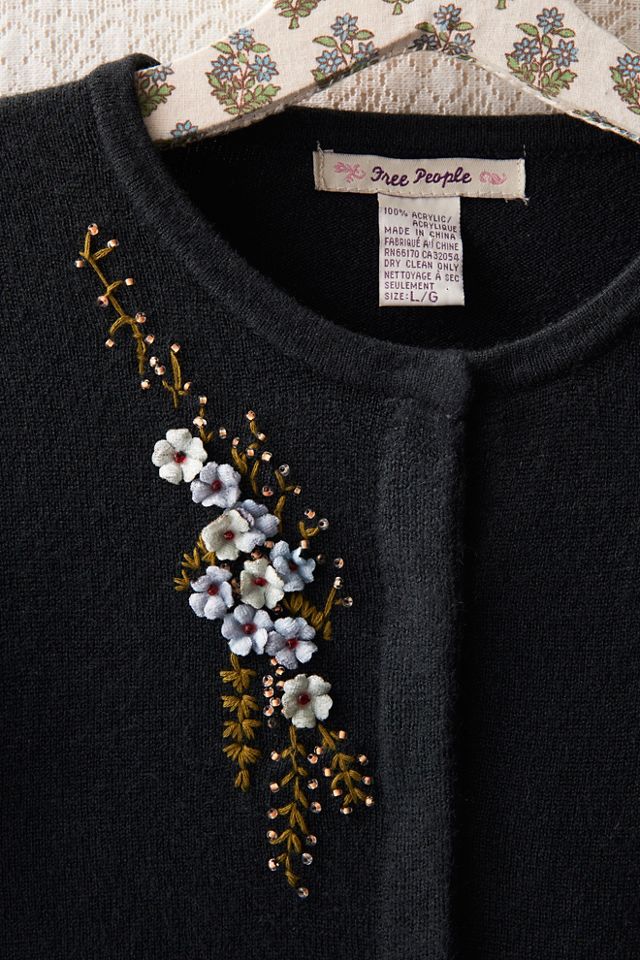 FP MART: Vintage: The Originals 1950s-Inspired Embroidered Cardi #2