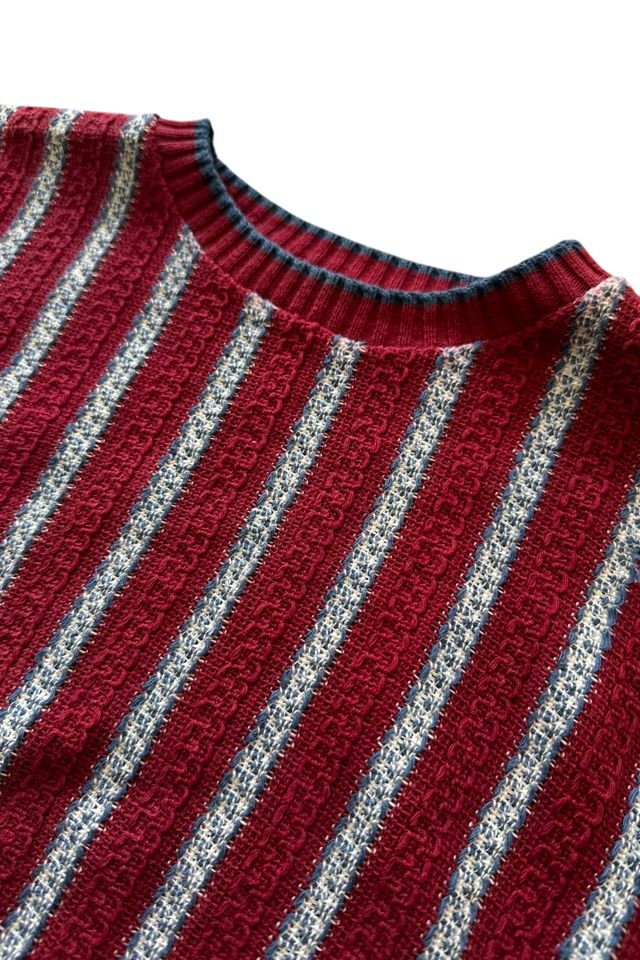 Vintage 1940s Cable Knit Cotton Shirt Selected By Vintage Warrior #1