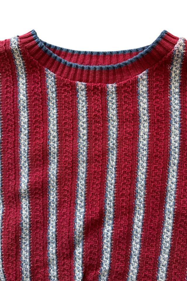 Vintage 1940s Cable Knit Cotton Shirt Selected By Vintage Warrior #2