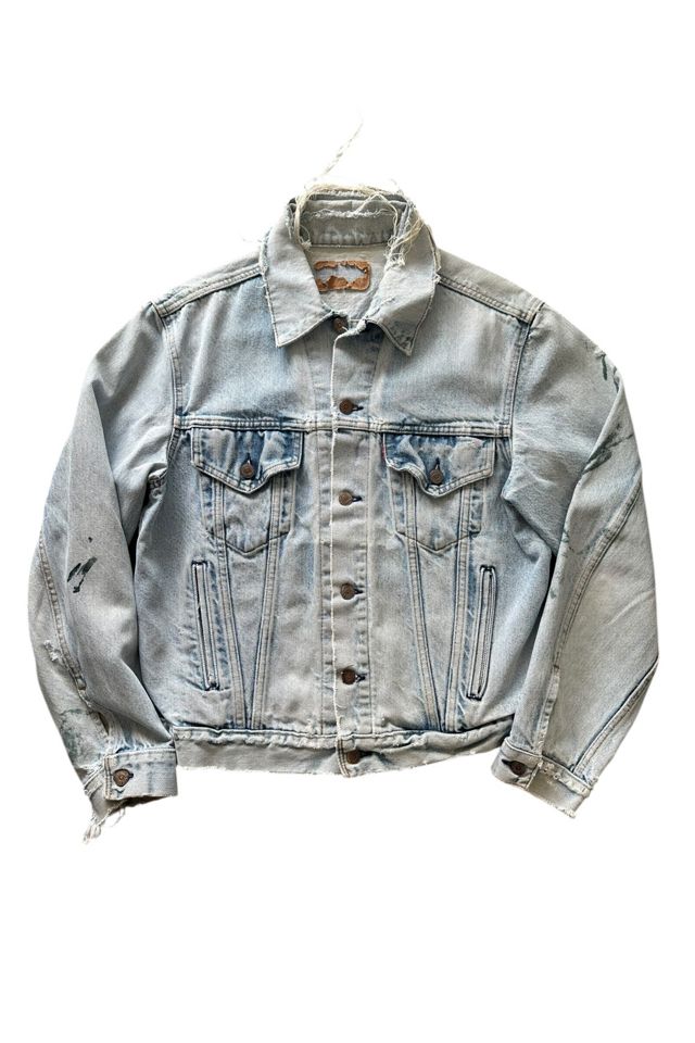 ジャケット・アウター 80's Levi's Denim Jacket Vintage 80s Levi Strauss Acid Wash Denim Jacket, Levi's