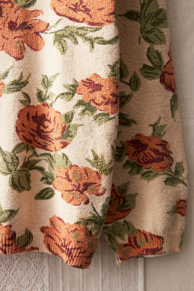 FP MART: Vintage: The Originals Cropped Floral Cardigan #2