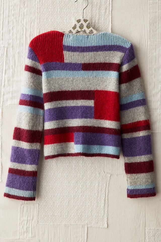 FP MART: Vintage: Le Cardigan Zippé Original Rayé #1