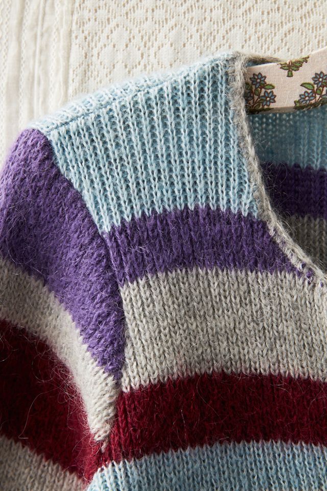 FP MART: Vintage: Le Cardigan Zippé Original Rayé #2