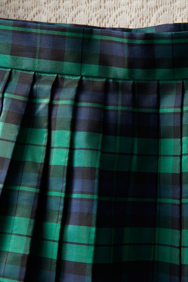 FP MART: Vintage: The Originals Plaid Taffeta Pleated Mini Skirt #2