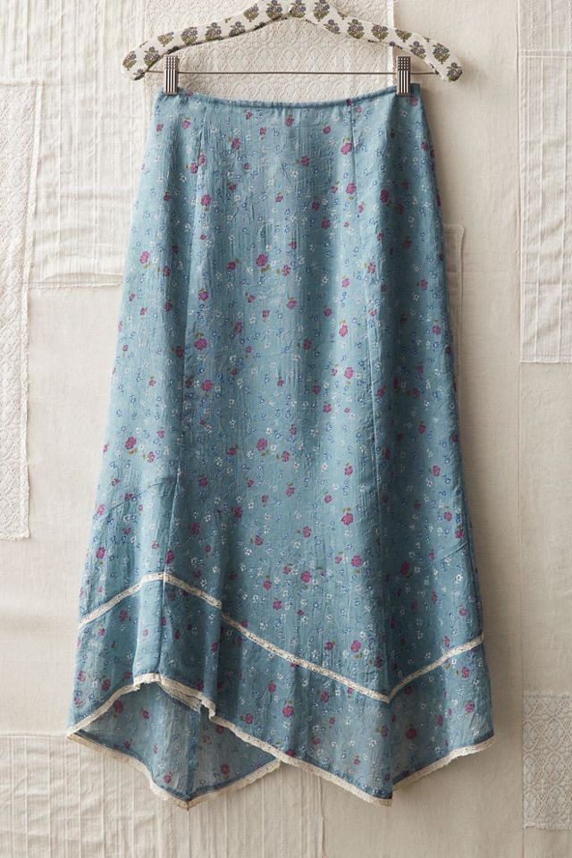 FP MART: Vintage: The Originals Ditsy Floral Asymmetrical Skirt #1