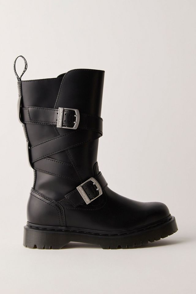 Dr. Martens Anistone Hi Strap Boots | Free People