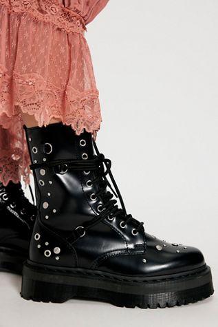 Dr. Martens Jarrick Cross Lace Boots | Free People