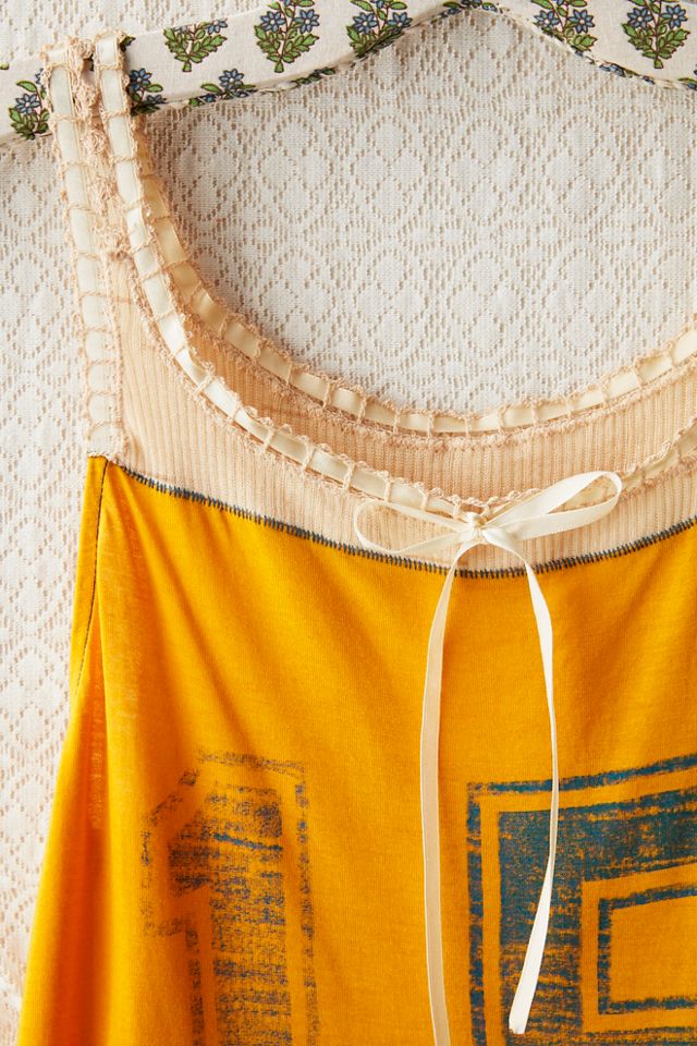 FP MART: Vintage: The Originals Jersey Tank With Ribbon Detail #2