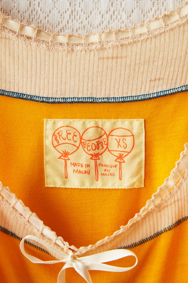 FP MART: Vintage: The Originals Jersey Tank With Ribbon Detail #3