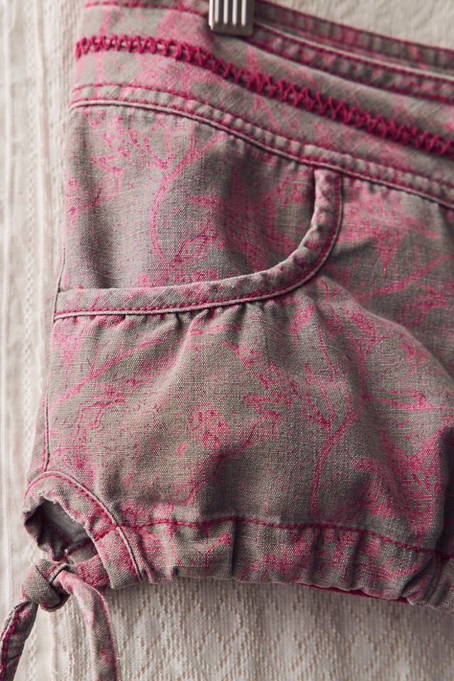 FP MART: Vintage: The Originals Low-Rise Printed Mini Shorts #2