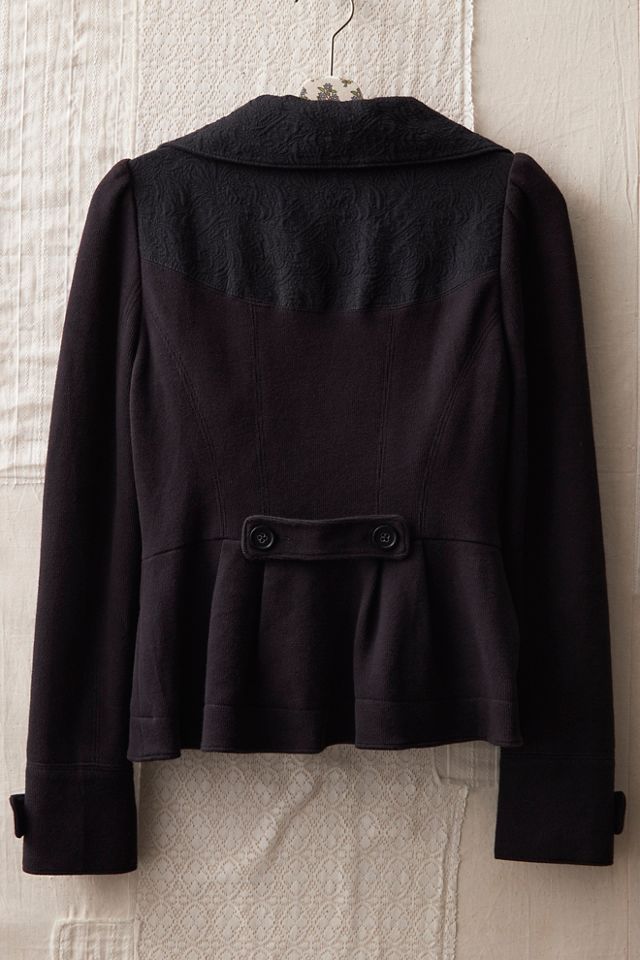 FP MART: Vintage: The Originals Knit Blazer With Jacquard Trim #1