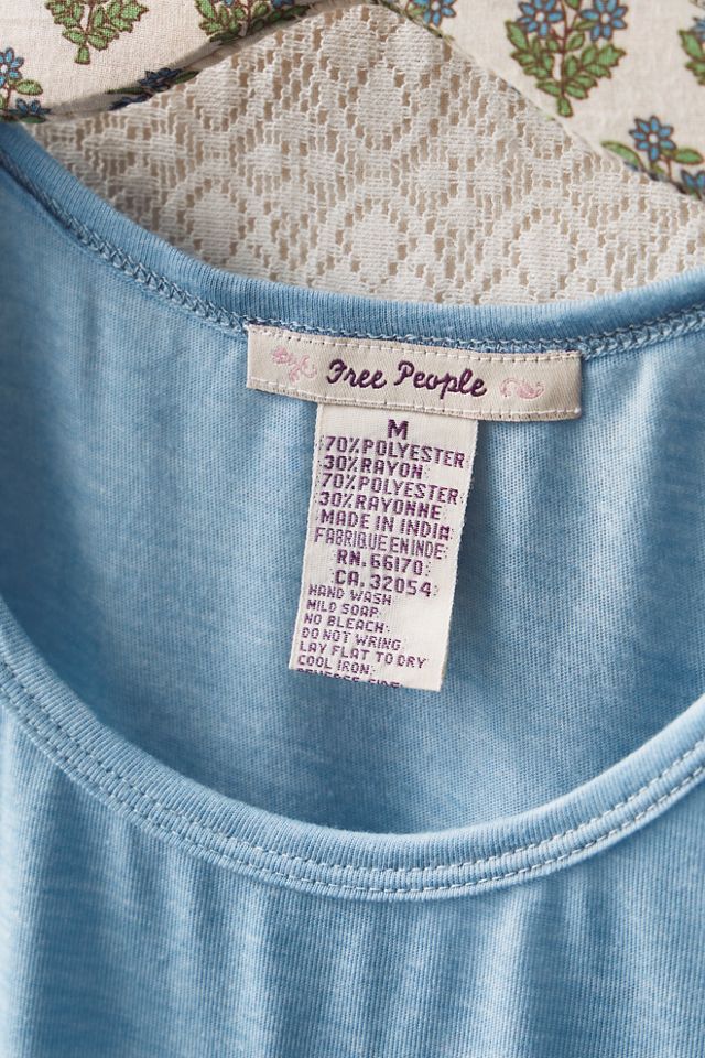 FP MART: Vintage: The Originals Embroidered Cap Sleeve Top #3