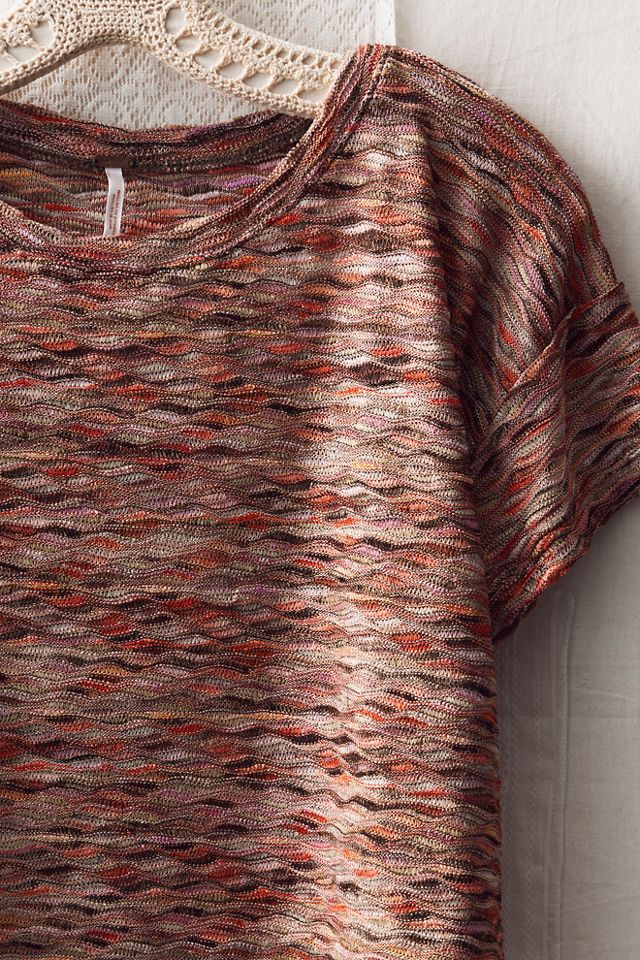 FP MART: Vintage: The Originals Space-Dyed Cropped Knit Top #2