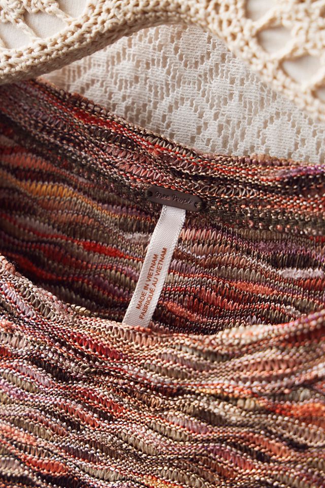 FP MART: Vintage: The Originals Space-Dyed Cropped Knit Top #3