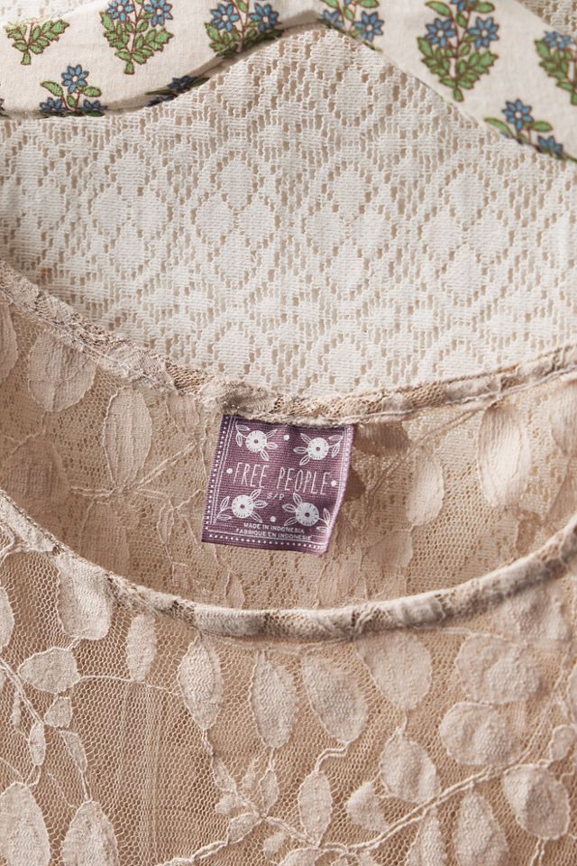 FP MART: Vintage: The Originals Lace And Cotton Printed Tee #3