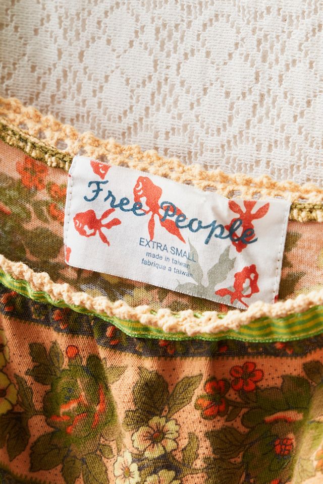 FP MART: Vintage: The Originals Patchwork Floral Printed Top #3