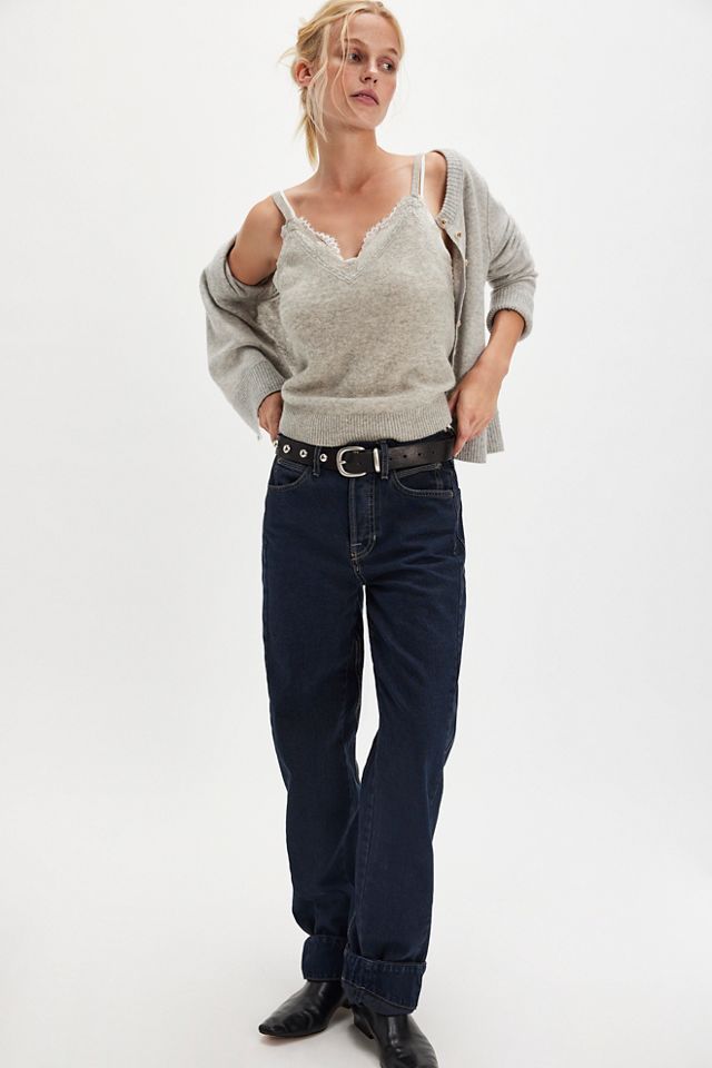 Lace Cashmere Tank Top #2