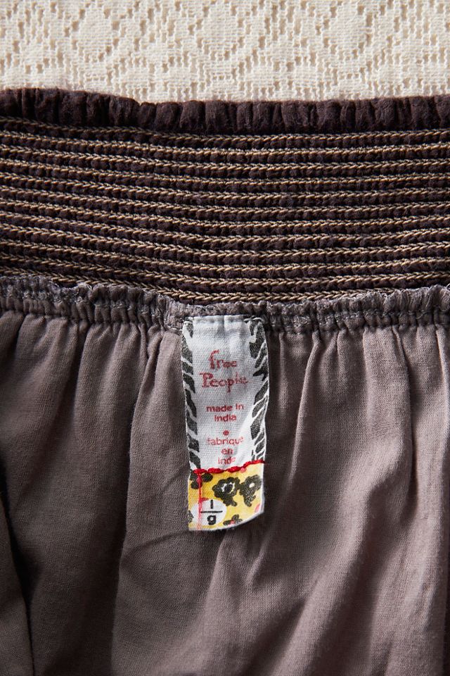 FP MART: Vintage: The Originals Watercolor Printed Mini Skirt #3