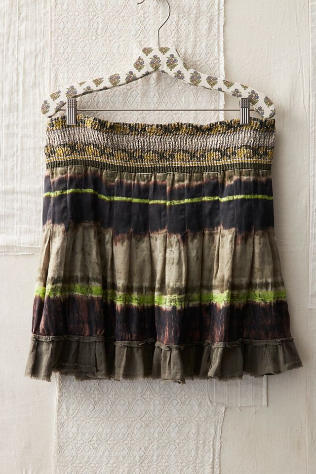 FP MART: Vintage: The Originals Tie-Dyed Mini Skirt #1