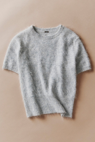Belle Brushed Cashmere Tee