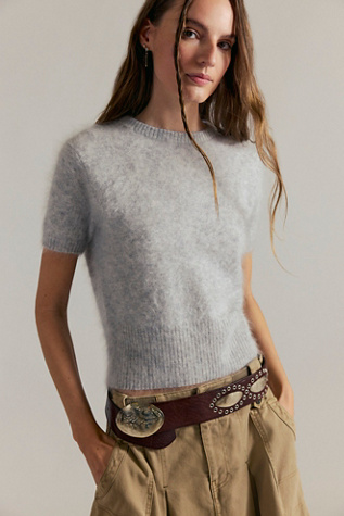Belle Brushed Cashmere Tee