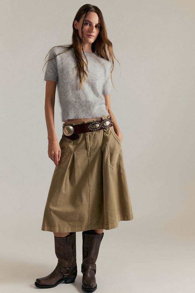 Belle Brushed Cashmere Tee #2