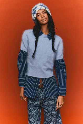 Belle Brushed Cashmere Tee