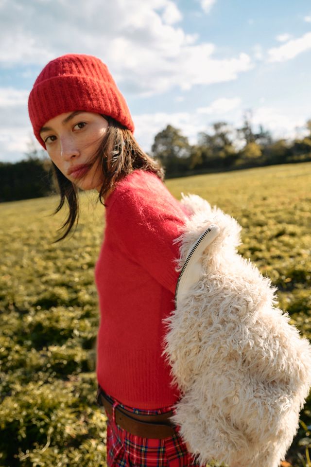 Belle Brushed Cashmere Tee #1
