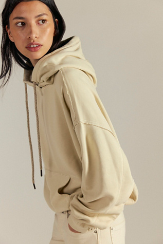 We The Free Of A Feather Hoodie at Free People in White, Size: XS