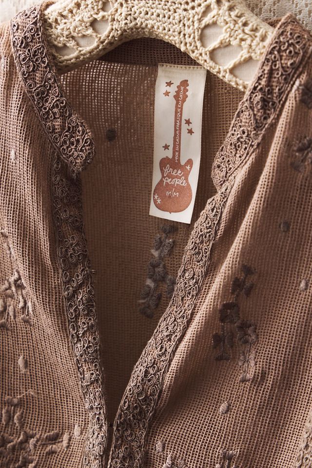 FP MART: Vintage: The Originals Prairie Embroidered Blouse #3